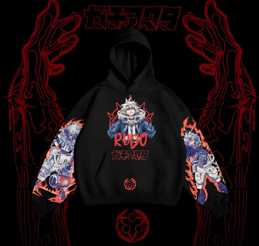 Gachiakuta Rudo Hoodie – Black Limited Edition