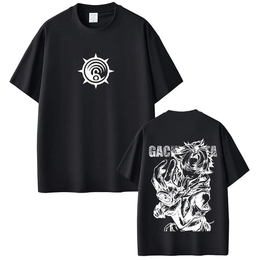 Anime Gachiakuta Rudo Cleaners Black T-Shirt