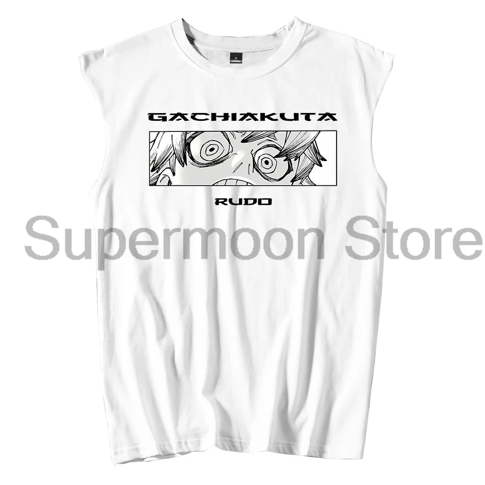 Gachiakuta "Crazy" Rudo Camouflage Tank Top