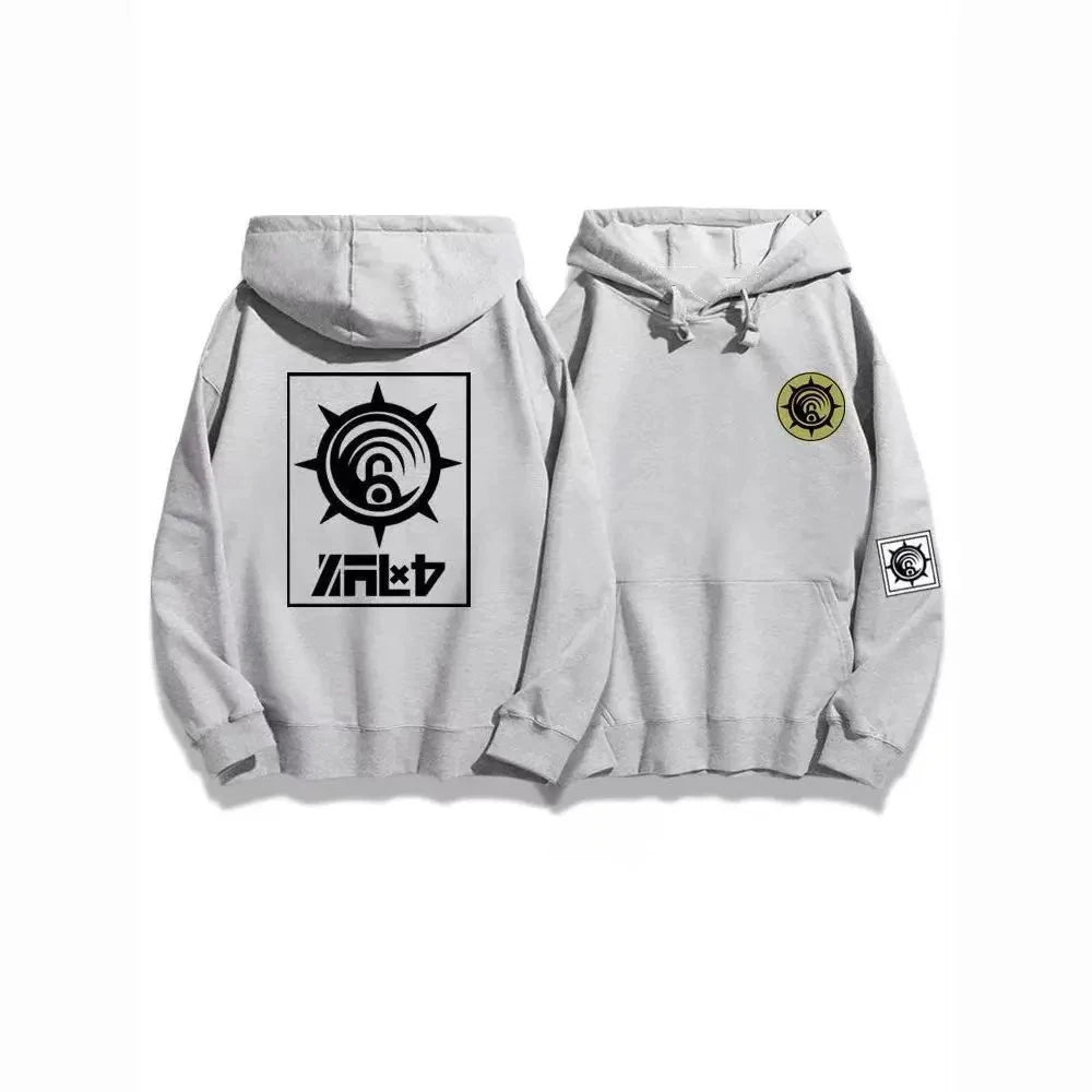 Gachiakuta The Team Cleaners Gray Hoodie