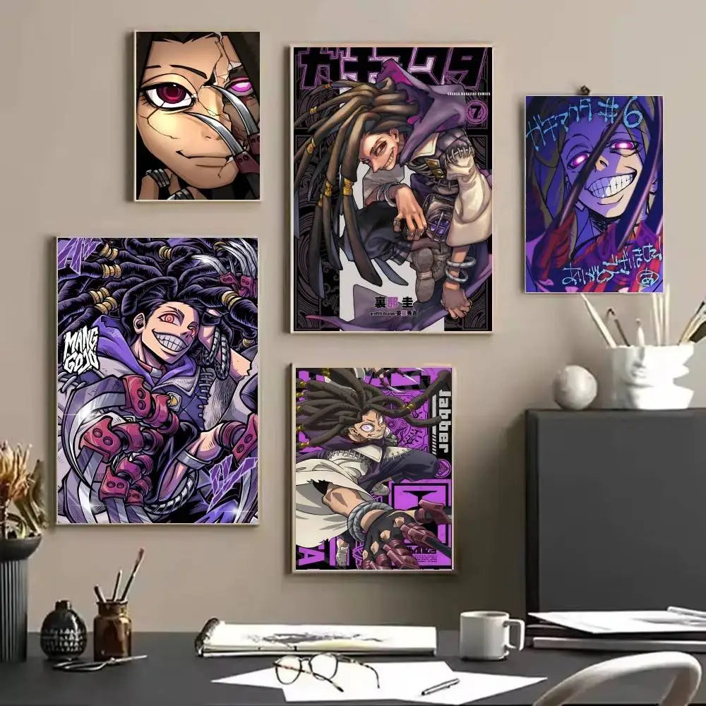 Gachiakuta Jabber Neon Smile Claw Poster
