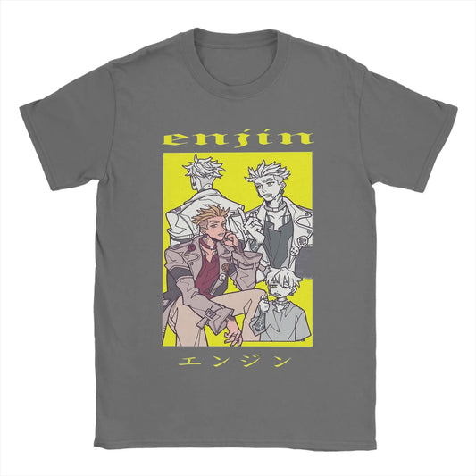 Gachiakuta Enjin Dark Grey T-Shirt