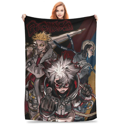 Gachiakuta Crew Fleece Blanket