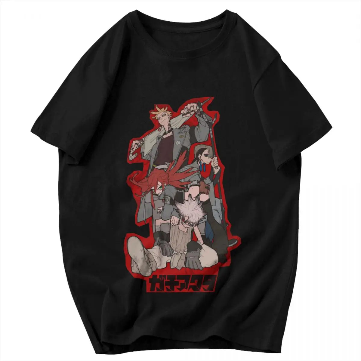 Gachiakuta Black T-Shirt – Rudo & The Cleaners Team