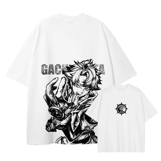 Gachiakuta Anime Rudo Surebrec White T-Shirt