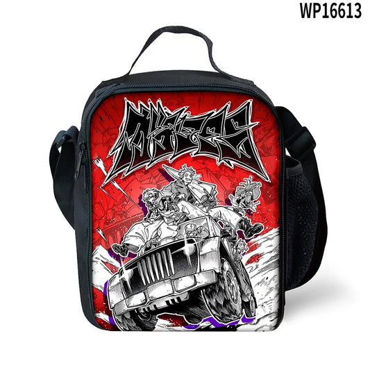 Gachiakuta Jeep Ride Chaos Lunch Bag