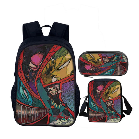 Gachiakuta Psychedelic Style 3-Piece Backpack Set