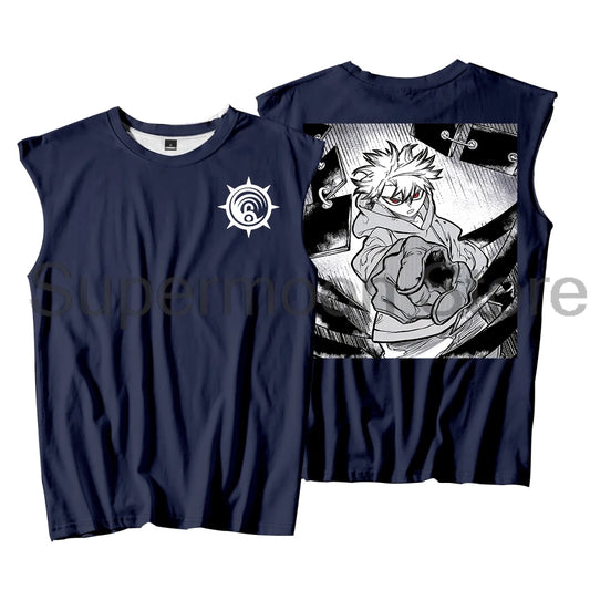 Gachiakuta Anime Manga Rudo Tank Tops Harajuku Sleeveless Vest Women Men Outdoor Streetwear Tops