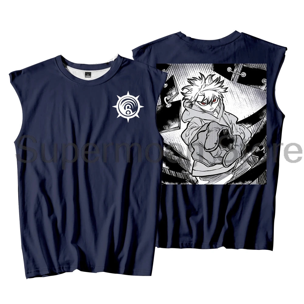 Gachiakuta Rudo White Tank Top