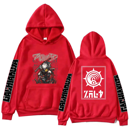 Gachiakuta Anime Rudo Team Cleaner's Red Hoodie