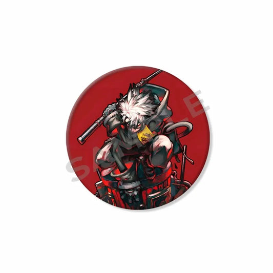 Gachiakuta Button Pin – Rudo Crimson Drop