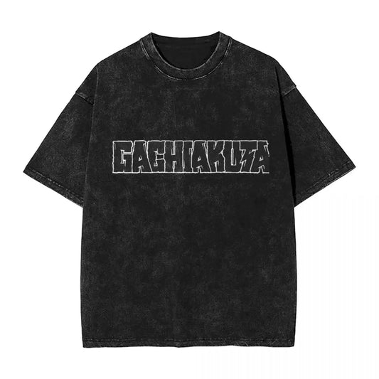 Gachiakuta Vintage Logo Black T-Shirt