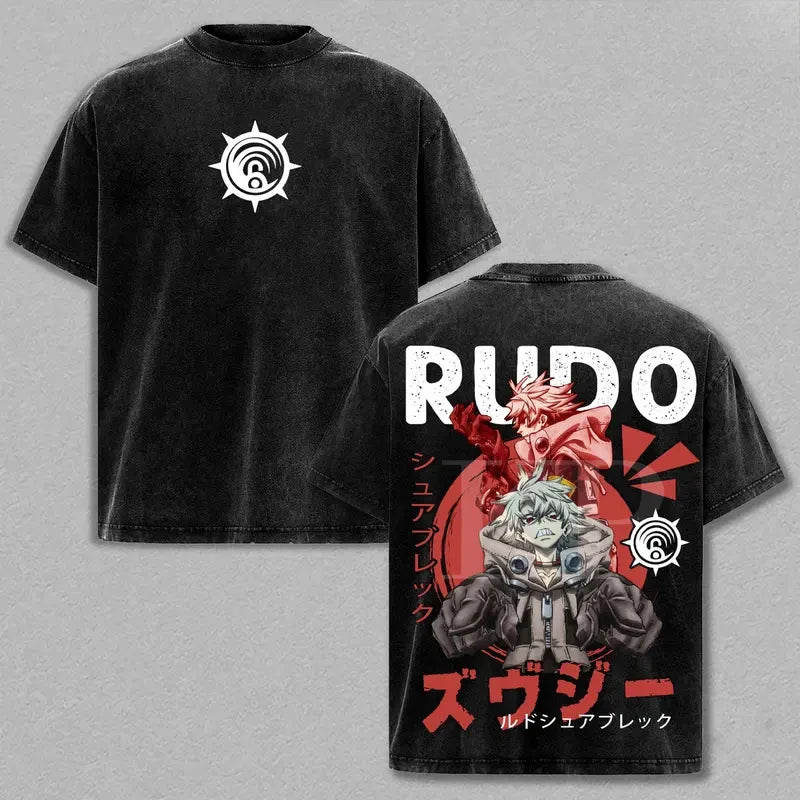 Gachiakuta Rudo Surebrec 3R Black T-Shirt