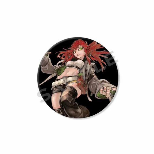 Gachiakuta Button Pin – Kyouka Nijiku Femme Fatale