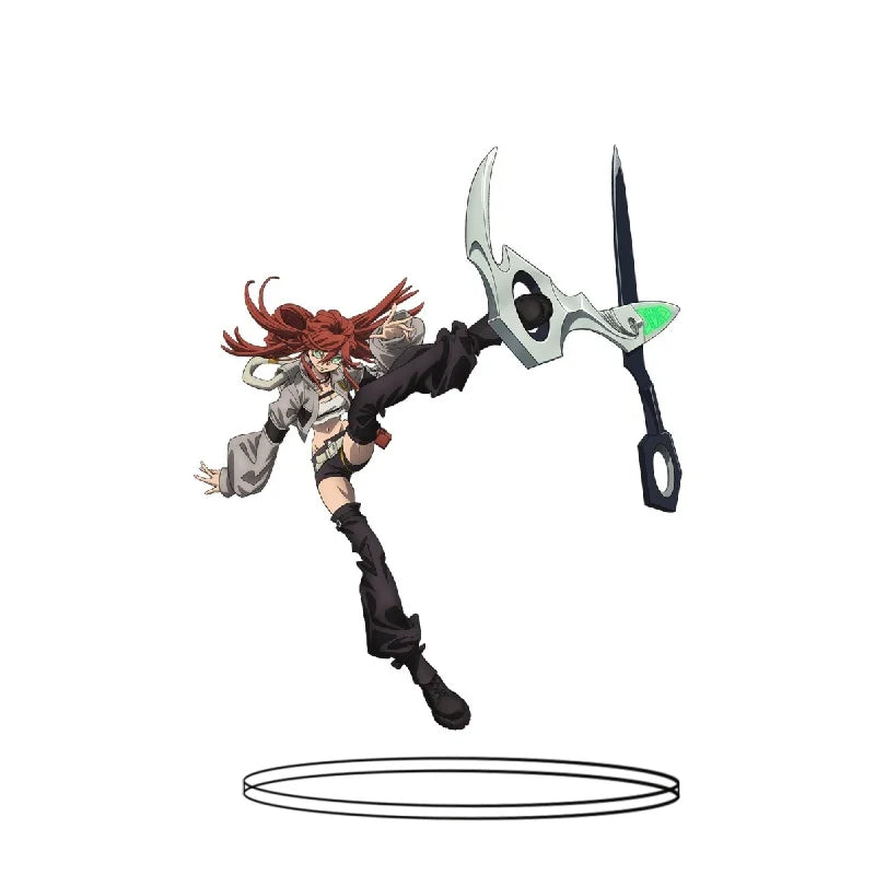Gachiakuta Riyo Reaper Scissors Kick Attack Acrylic Figure