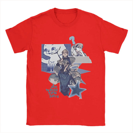 Gachiakuta Zanka Nijik Anime T Shirt Red