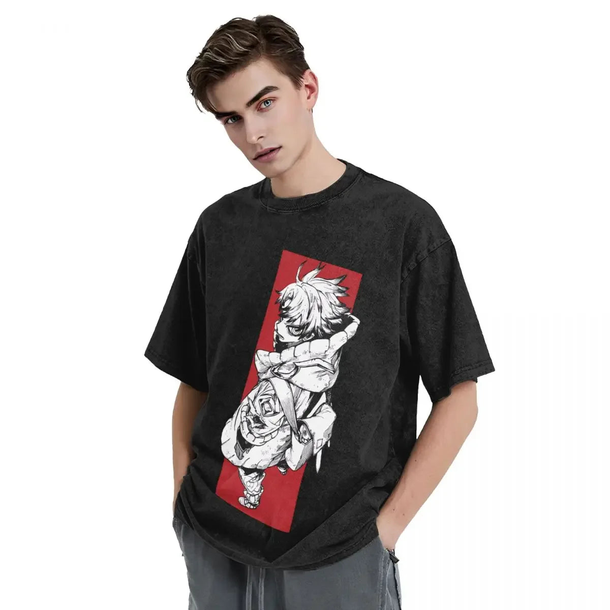 Gachiakuta Rudo Surebrec T-Shirt – Black