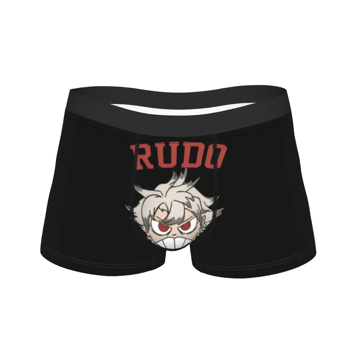 Gachiakuta Rudo Chibi Black Boxer Briefs