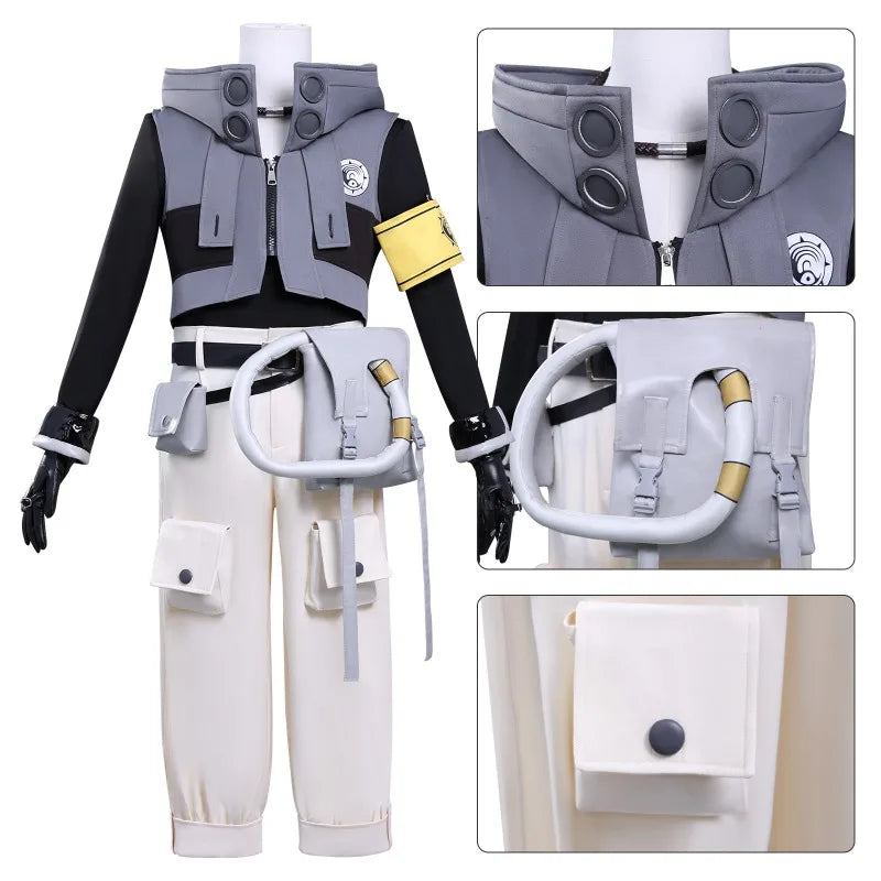 Gachiakuta Rudo Surebrec Cosplay Costume with Wig