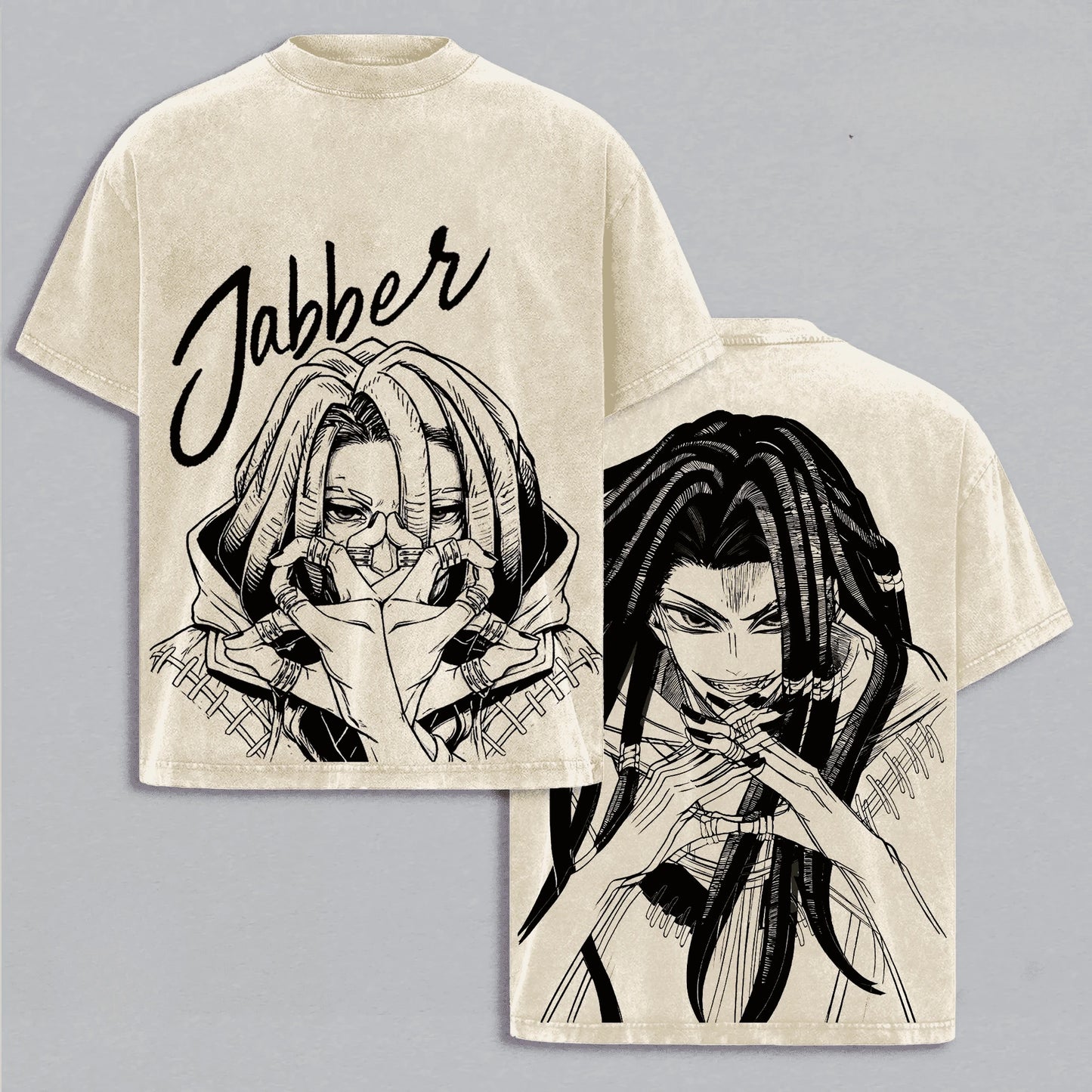 Gachiakuta Jabber Wonger Limited Edition Beige T-Shirt