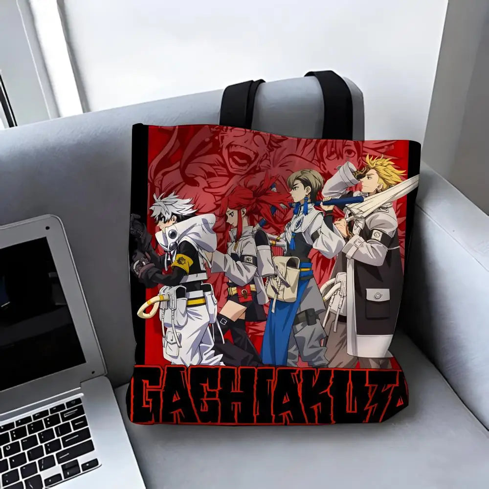 Gachiakuta Cleaner Team Black Tote Bag
