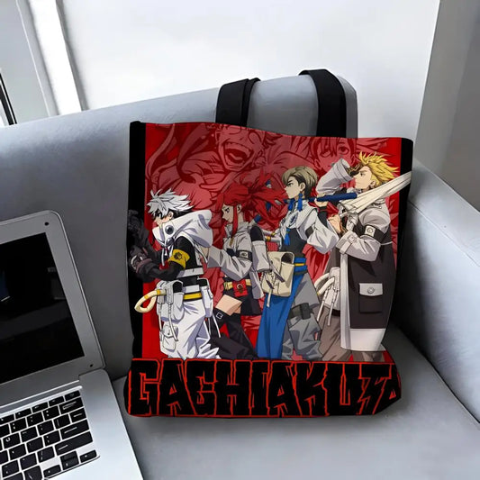 Gachiakuta Cleaner Team Black Tote Bag