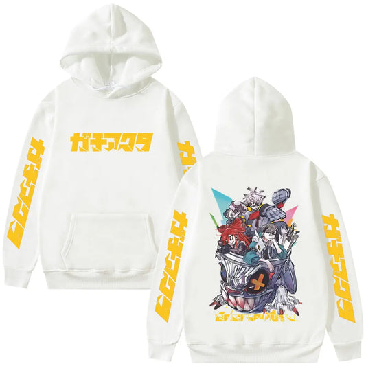 Gachiakuta Anime Team Akuta White Hoodie