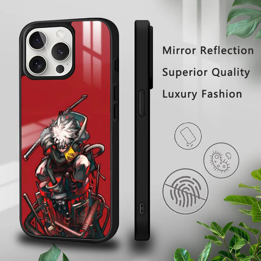 Gachiakuta Rudo Scrap Throne iPhone Case Red