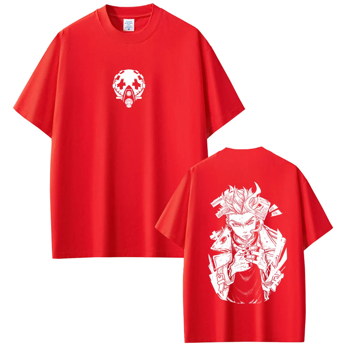 Gachiakuta Enjin Team Akuta Red T-Shirt
