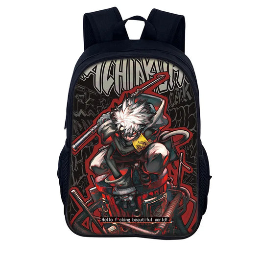 Gachiakuta Graffiti Backpack – Rudo “Hello Beautiful World”
