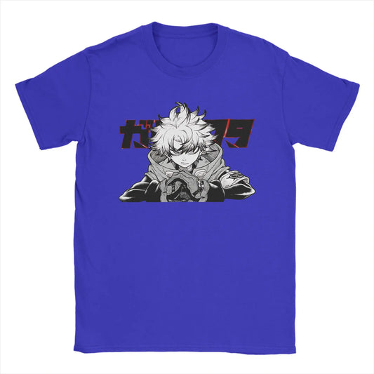Gachiakuta Rudo “Underground Resolve” Blue T-Shirt
