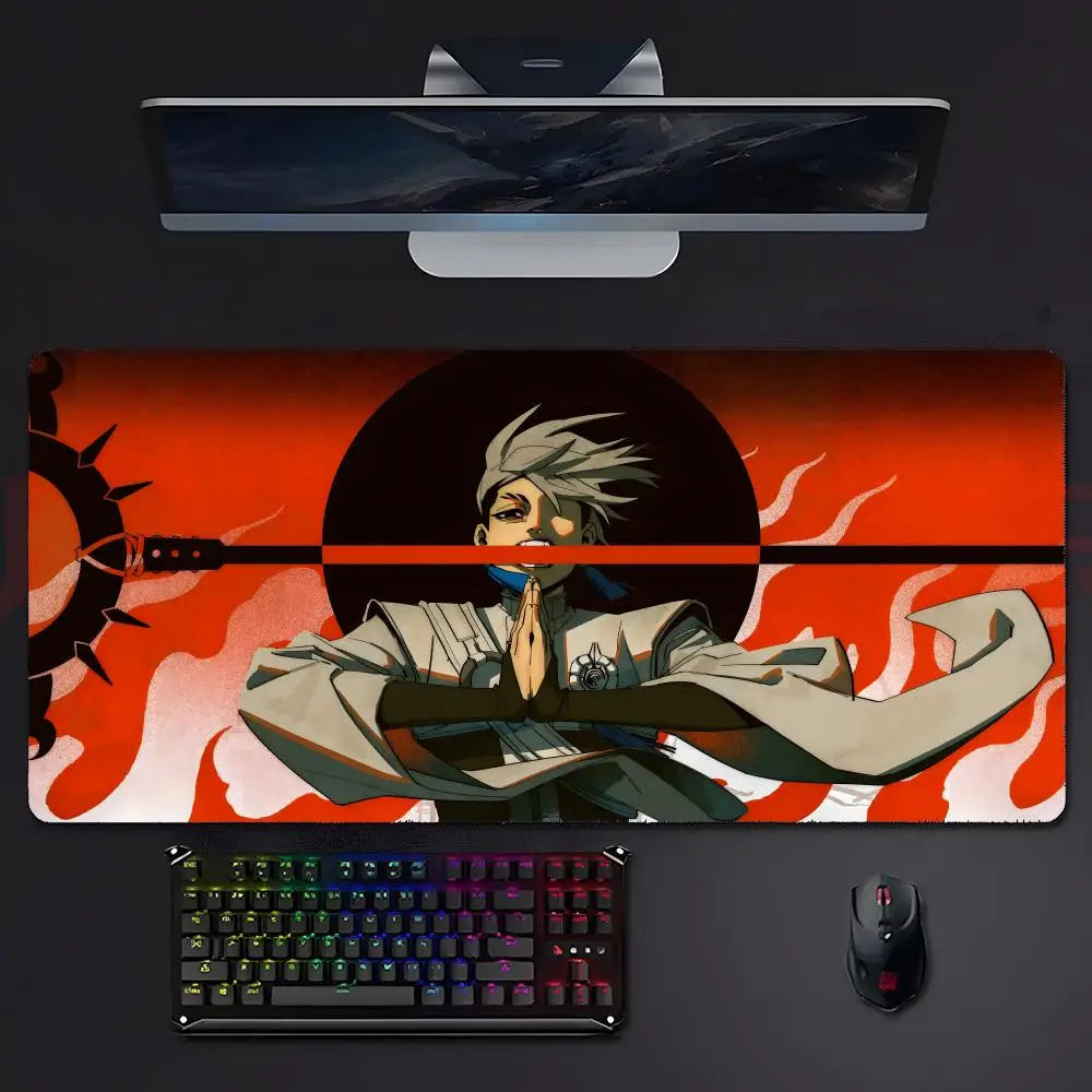 Gachiakuta Zanka Nijiku Red Flame XXL Mouse Pad