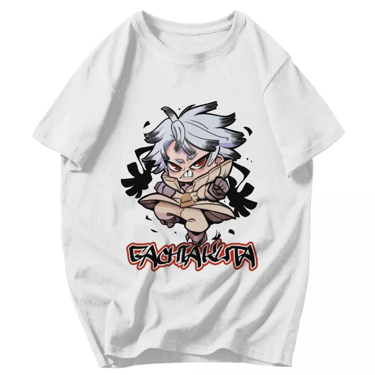 Gachiakuta Rudo Surebrec T-Shirt – White Chibi