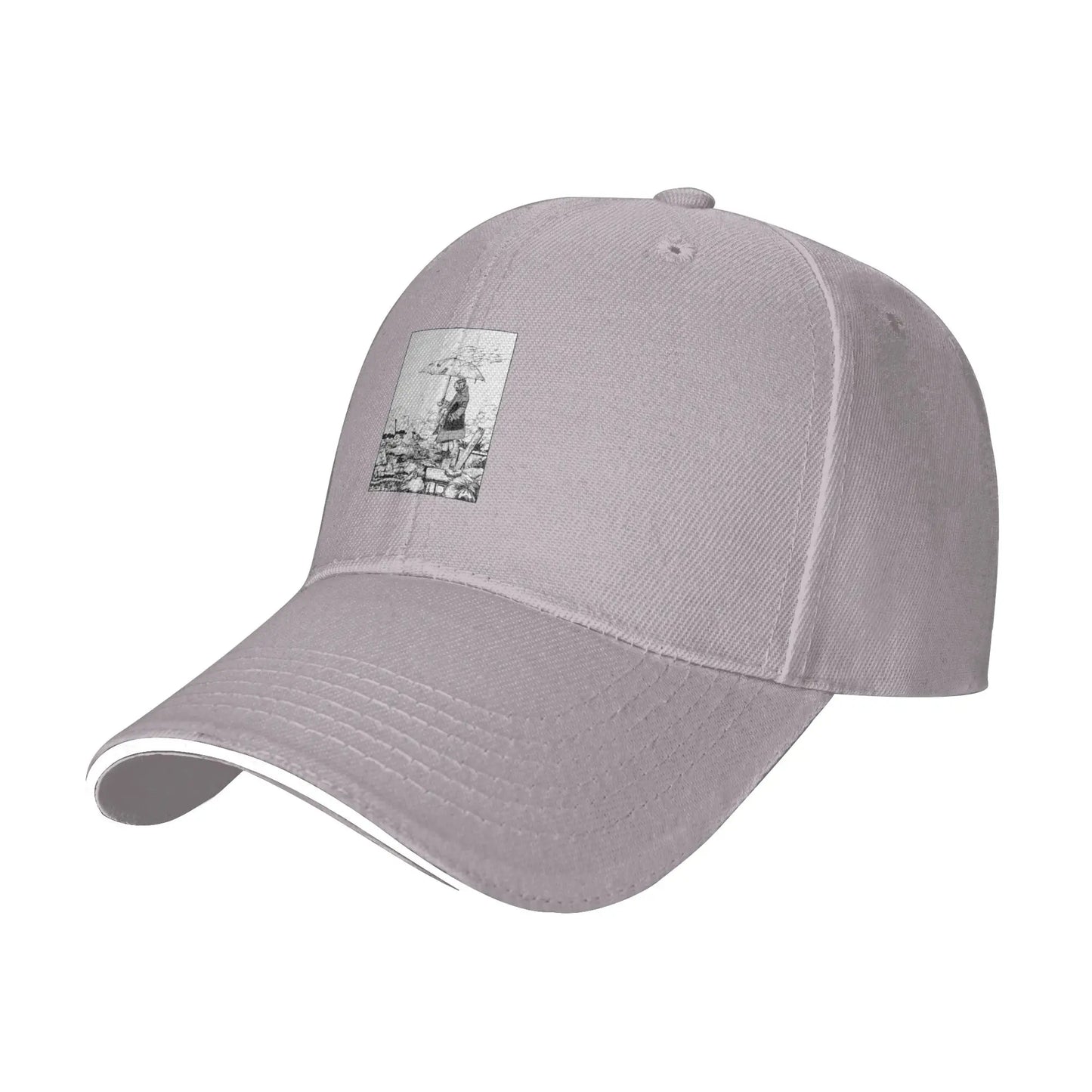 Gachiakuta Enjin Manga Panel Gray Baseball Cap