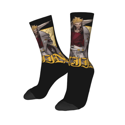 Gachiakuta Enjin Character Socks