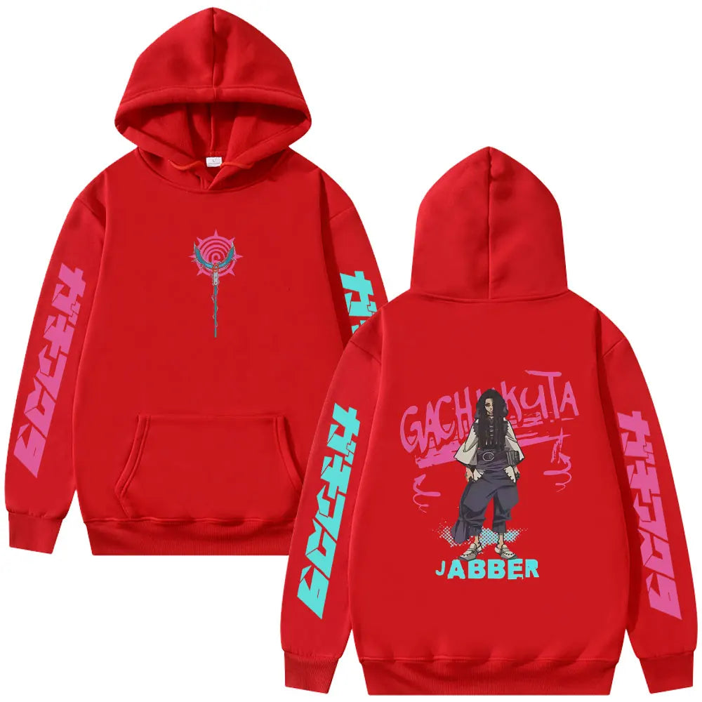 Gachiakuta Anime Jabber Wonger Red Hoodie