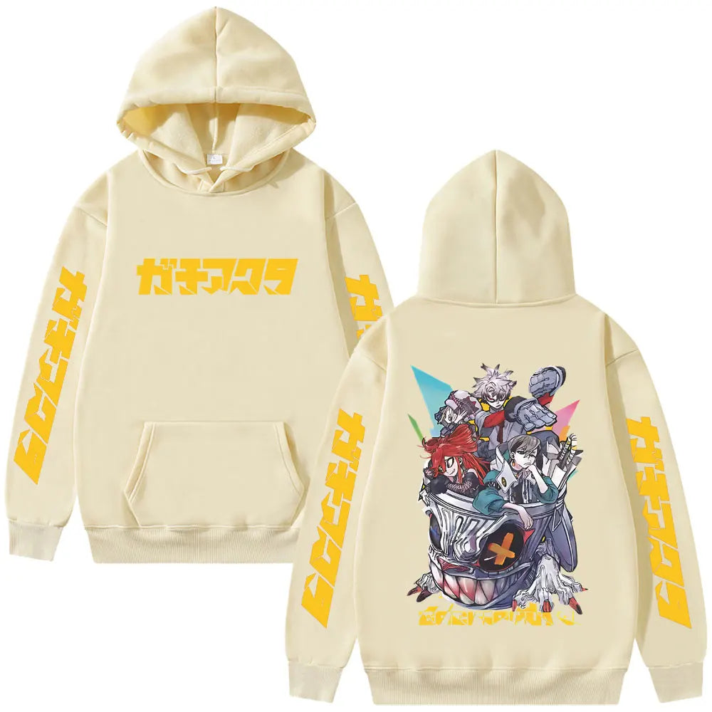 Gachiakuta Anime Team Akuta Yellow Hoodie