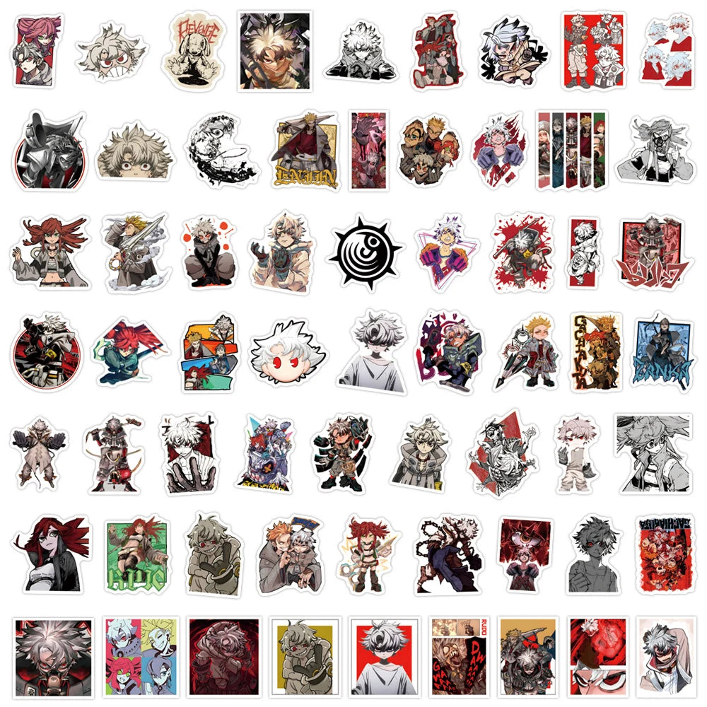Gachiakuta Anime Stickers – 60 PCS Waterproof Vinyl Manga Pack