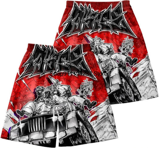 Gachiakuta Anime Cleaners Gang Shorts