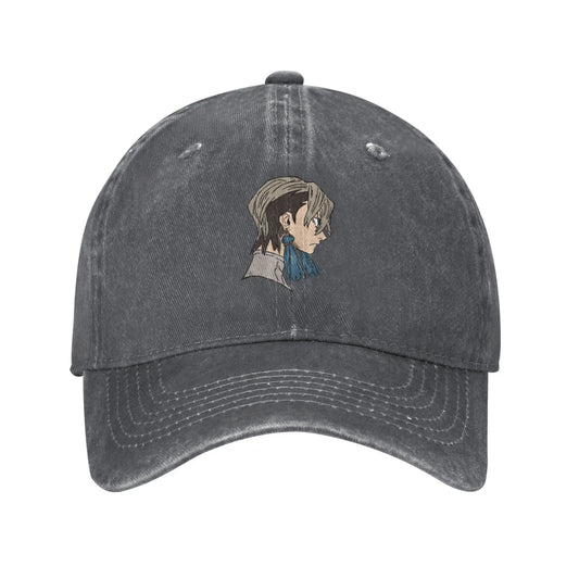 Gachiakuta Zanka Nijiku Dark Grey Vintage Cap