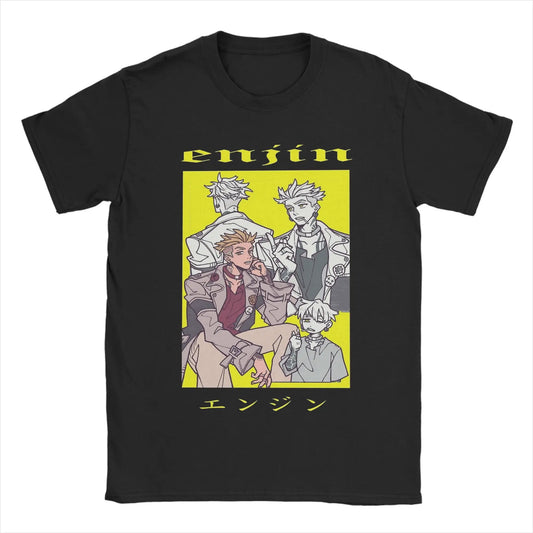 Gachiakuta Enjin Black T-Shirt