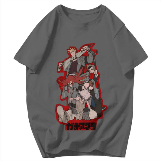 Gachiakuta Dark Grey T-Shirt – Rudo & The Cleaners Team