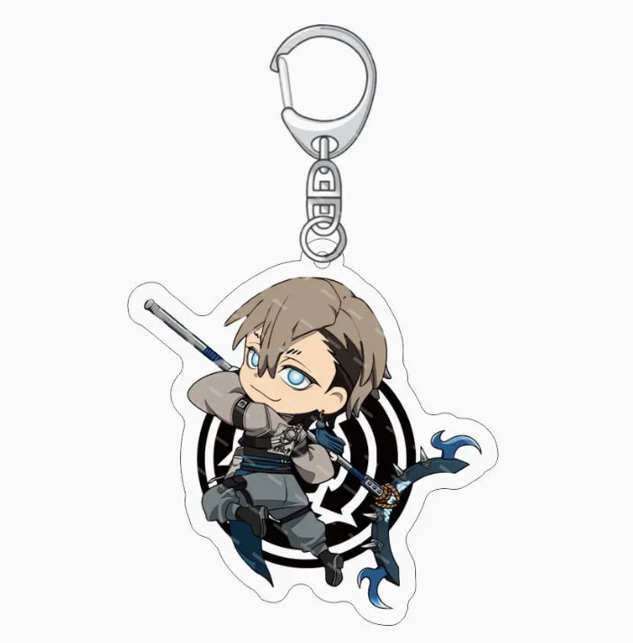 Gachiakuta Zanka Nijiku Acrylic Keychain Chibi