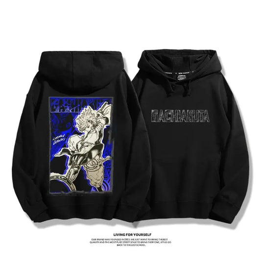 Gachiakuta Manga Rudo Surebrec Black Hoodie