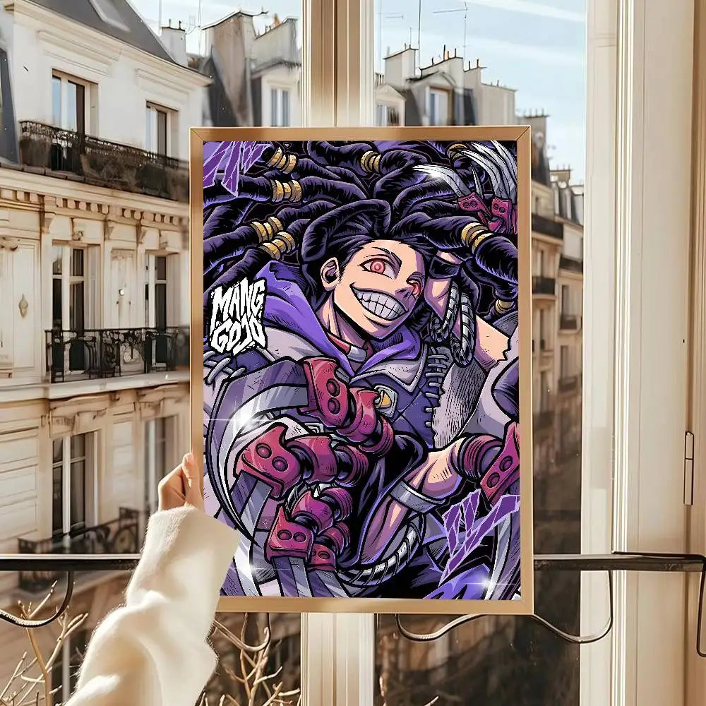 Gachiakuta Jabber Wonger Grinning Claw Battle Poster