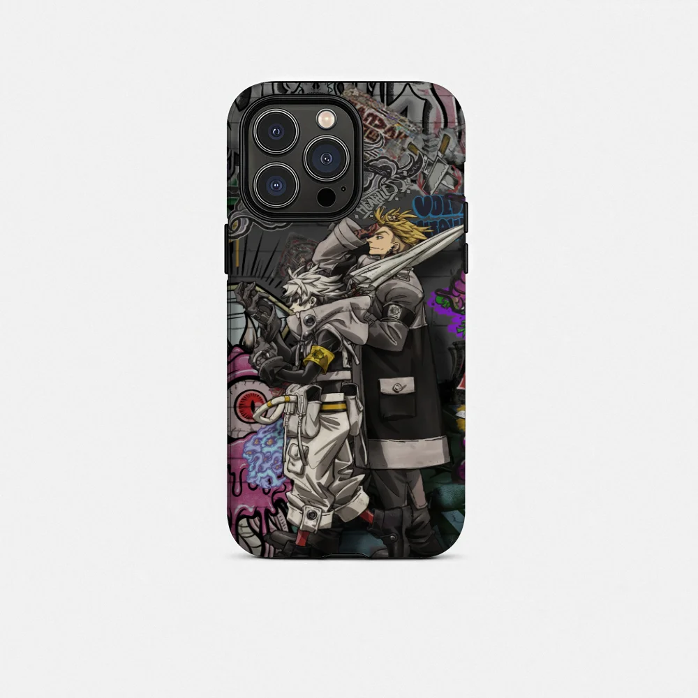 Gachiakuta iPhone Case Rudo Surebrec & Enjin – Graffiti