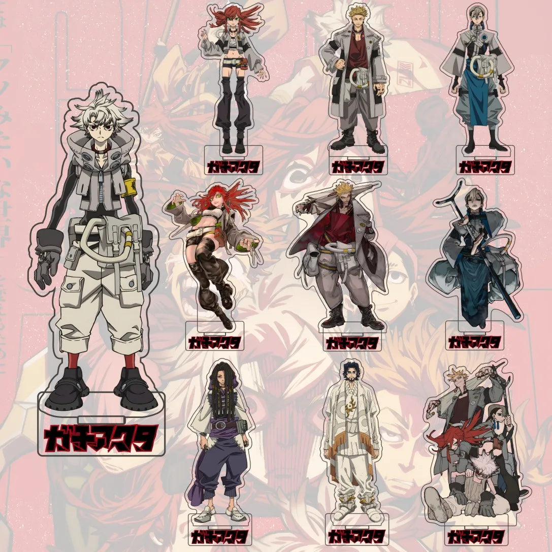 Gachiakuta Team Akuta Acrylic Figure Stand 15 cm