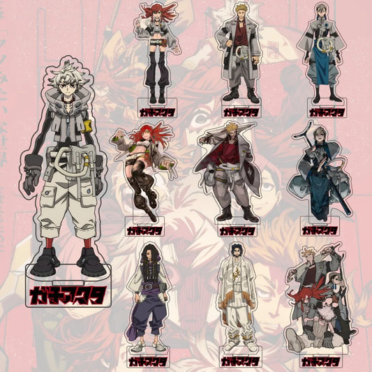 Gachiakuta Zanka Nijiku Battle Acrylic Figure Stand – 15 cm