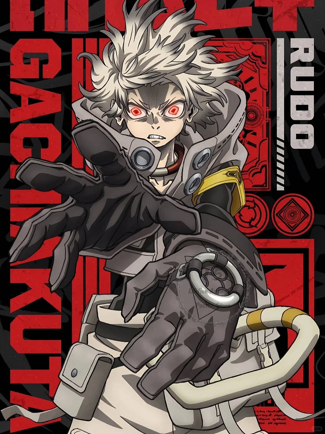 Anime Gachiakuta Abyss War Rudo Surebrec Poster