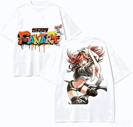 Gachiakuta Riyo Reaper White T-Shirt
